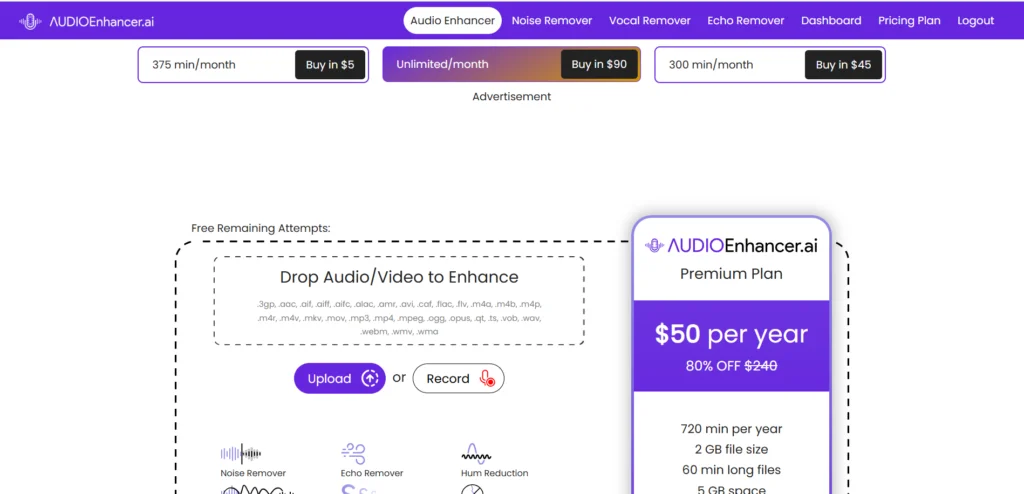 Audioenhancer Ai