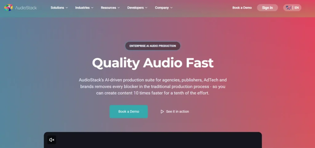 AudioStack AI