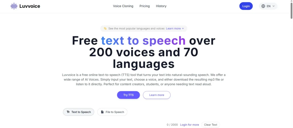 Luvvoice