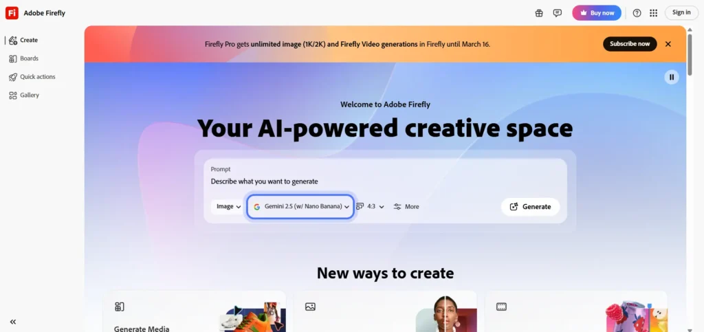 Adobe Firefly