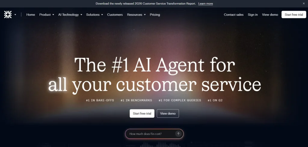 Intercom (Fin AI) 