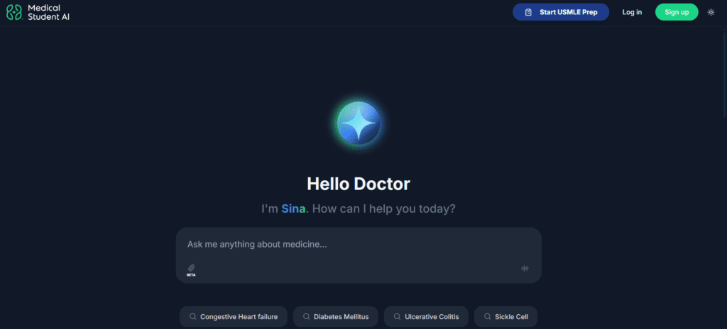 AI-powered medical education platform