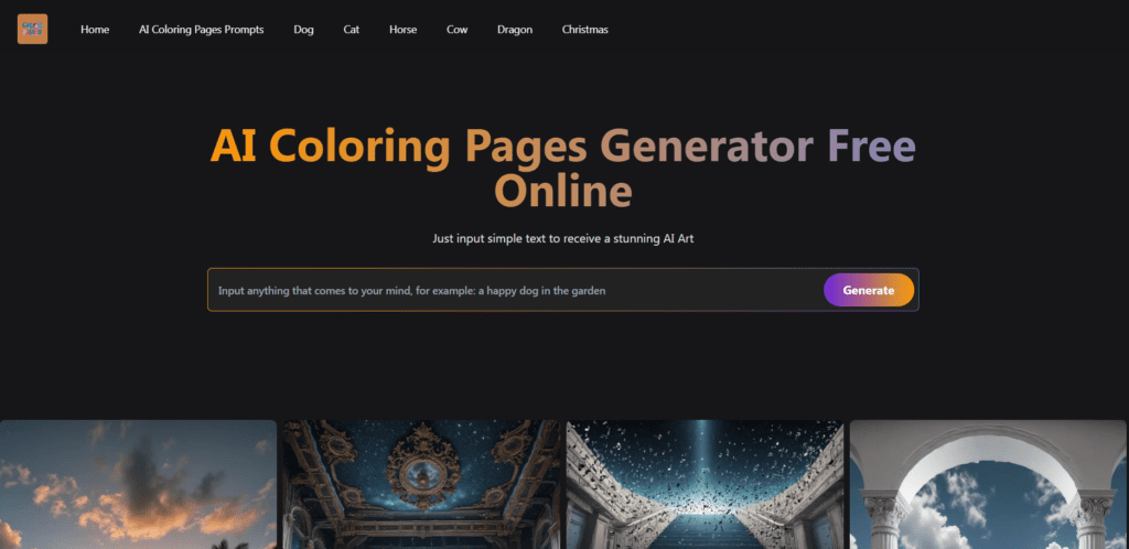 AI Coloring Pages