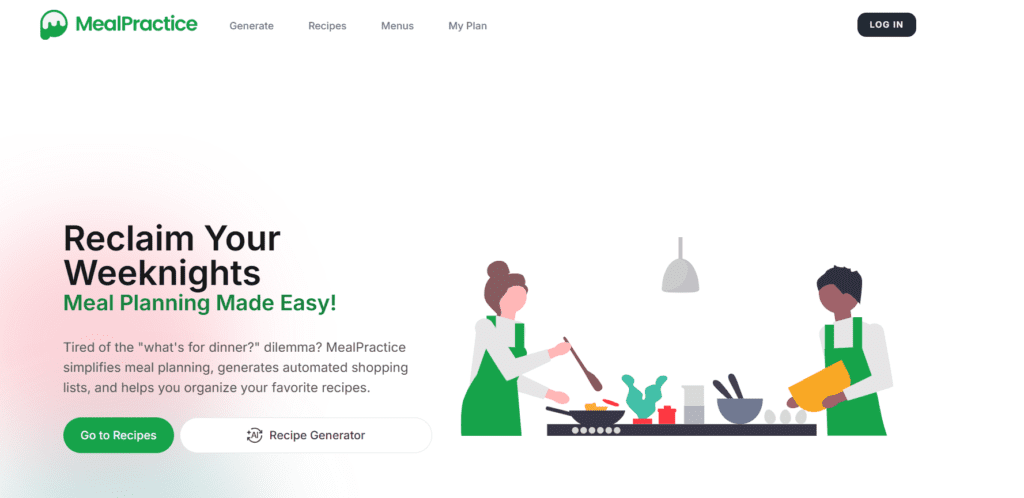 Smart Meal Planning with MealPractice!