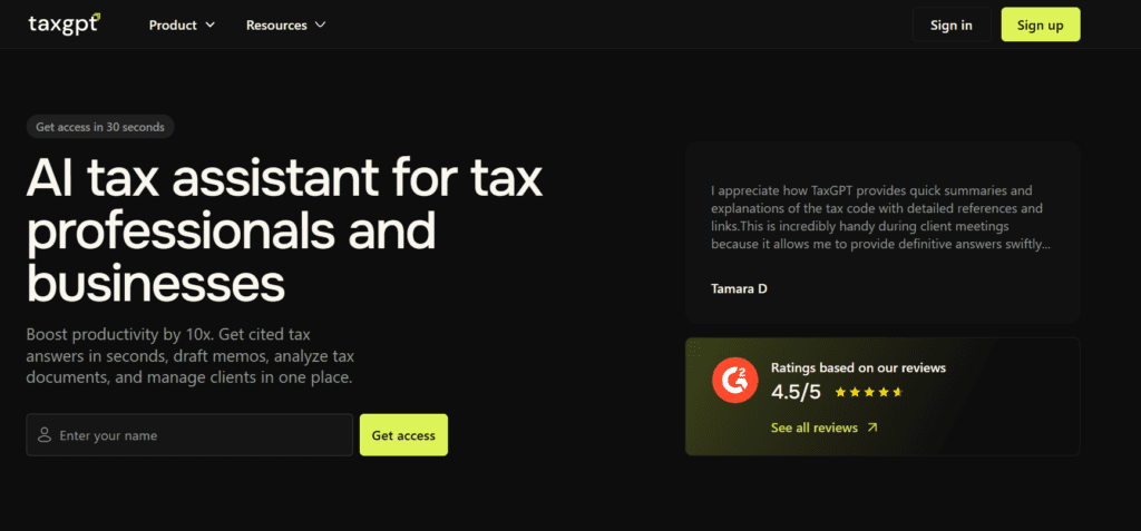 TaxGPT