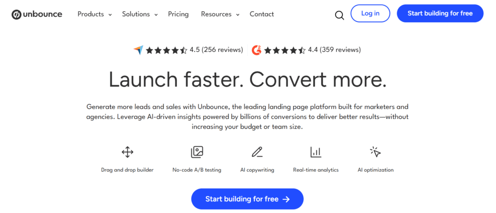 Unbounce AI